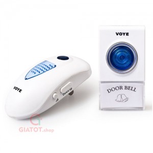 Chuông cửa đôi không dây VoYe V003A2