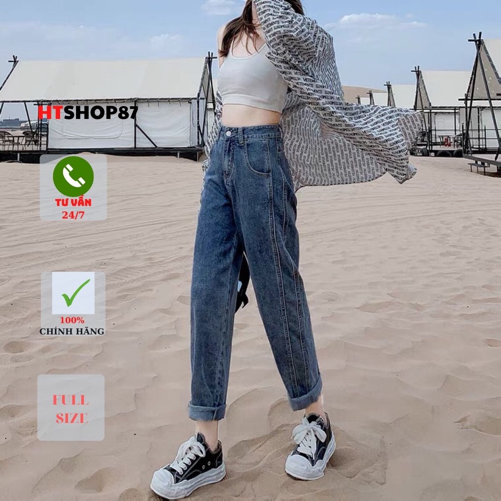 Quần bò jean nữ phong cách Hàn Quốc mẫu mới nhất 2022 HTJean | BigBuy360 - bigbuy360.vn
