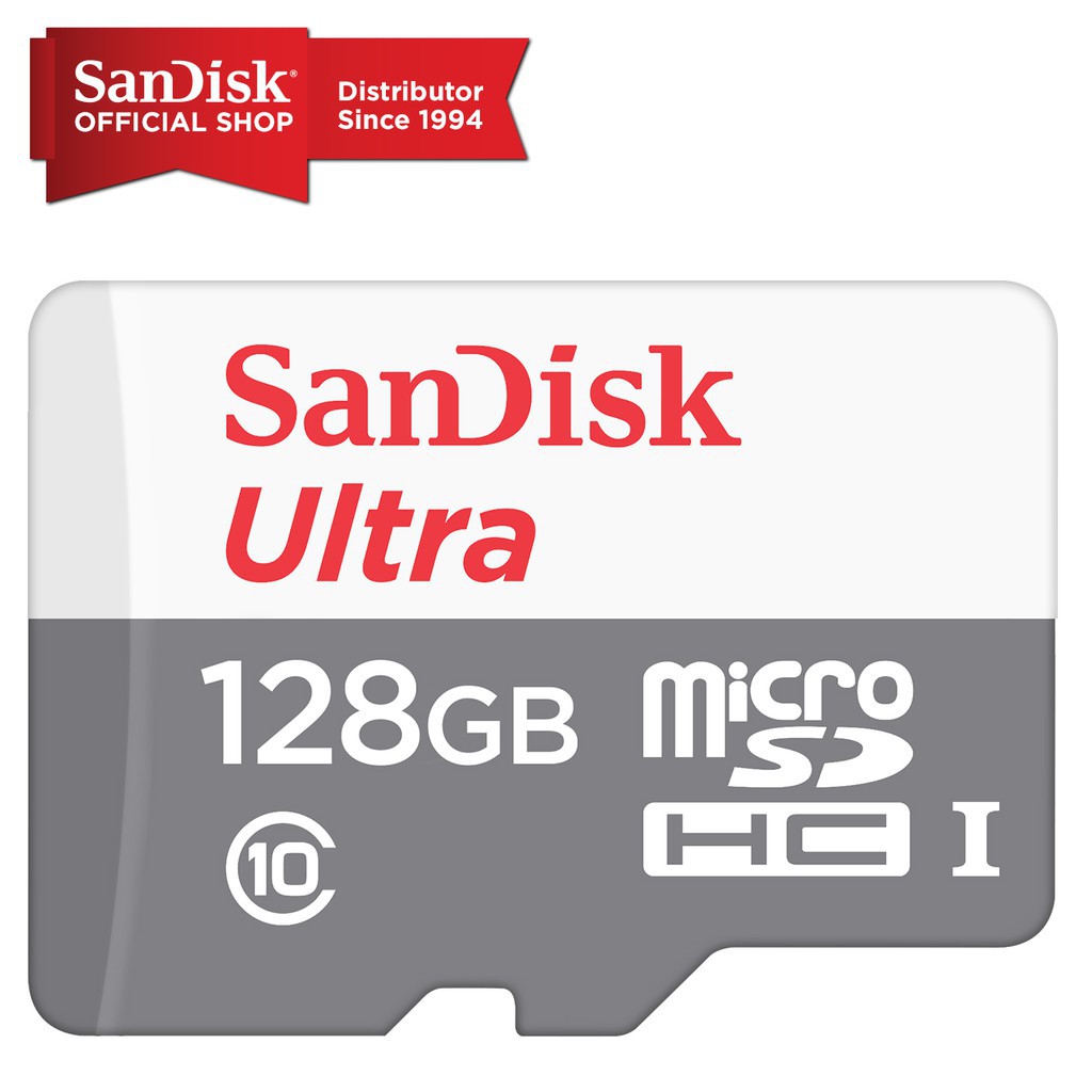 Thẻ nhớ SanDisk Ultra microSDHC / XC Class 10 100MB / s 32GB / 64GB / 128GB