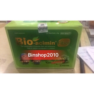 Bioacemin Fiber - tăng chất xơ, không lo táo bón