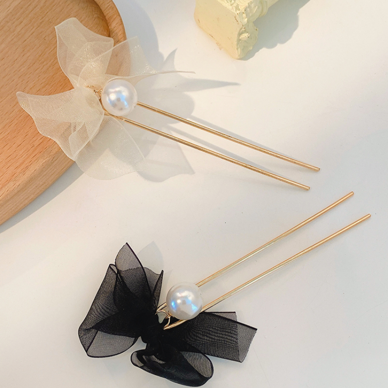 Trâm Cài Tóc Hình Nơ Tinh Tế Mang Phong Cách Vintage