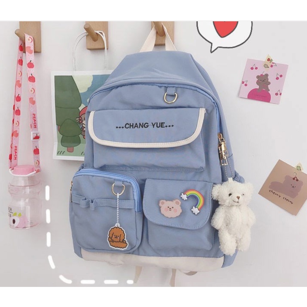 Ba Lo Nam Nữ Thời Trang Đi Học, Du Lịch, Đựng Laptop Cao Cấp BL011 Ulzzang