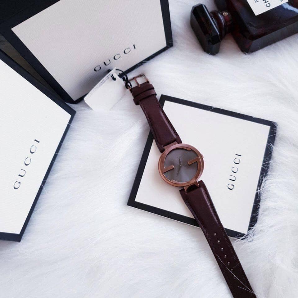 Đồng hồ nữ Gucci Interlocking Watch, 37mm YA133309