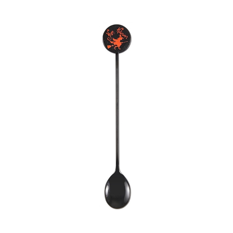 Set 4 Muỗng Cà Phê Bằng Thép Không Gỉ Phong Cách Halloween Độc Đáo