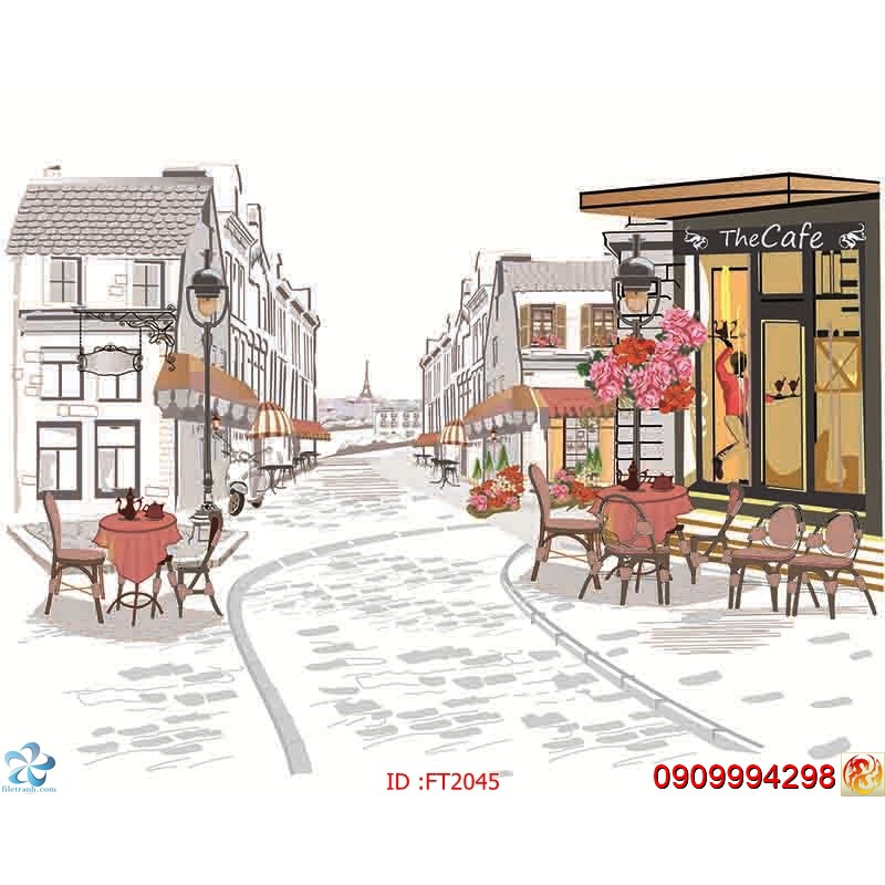 TRANH DÁN TƯỜNG 3D KARAOKE, COFFEE NHIỀU MẪU