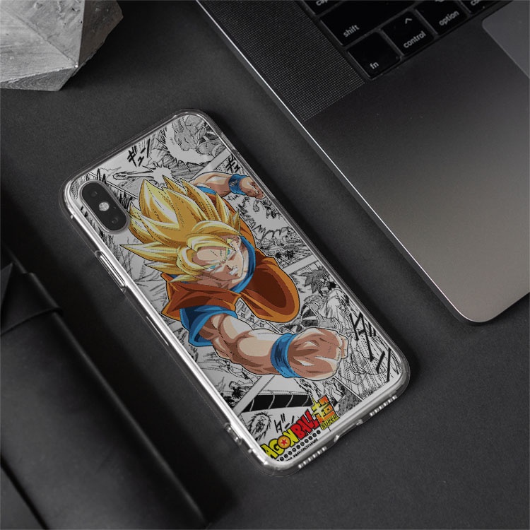 Ốp lưng Siêu Xayda SonGoKu cho Iphone 6 7 8 Plus 11 12 Pro Max X Xr TDBPOD00025