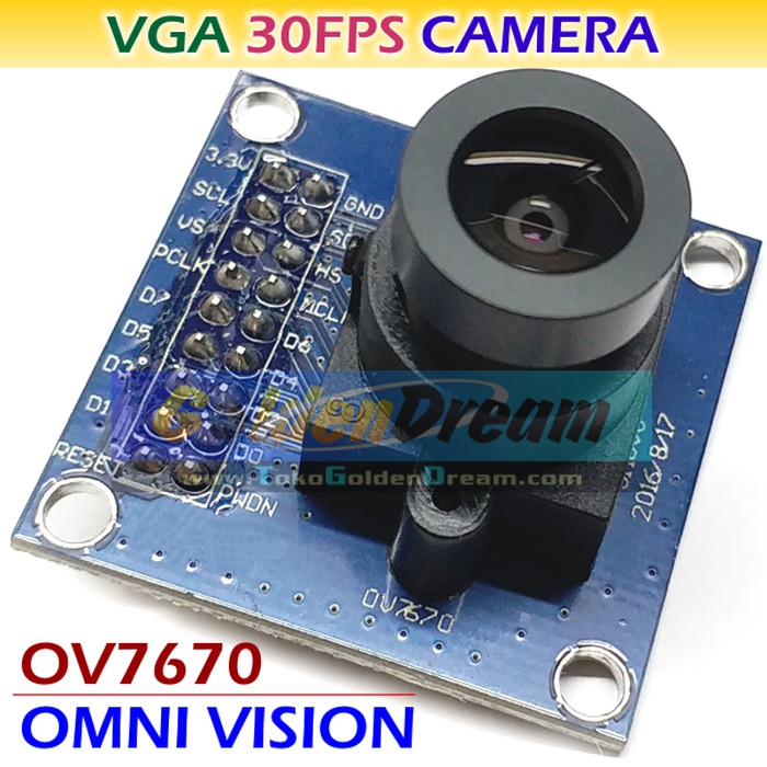 Mô Đun Camera Ov7670 Omni Vision Vga Cmos Arduino Raspberry Camera