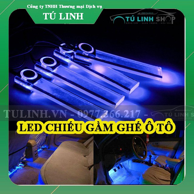 Đèn led chiếu gầm ghế ô tô mẫu 2 - tăng sự sang trọng, đẳng cấp cho xe