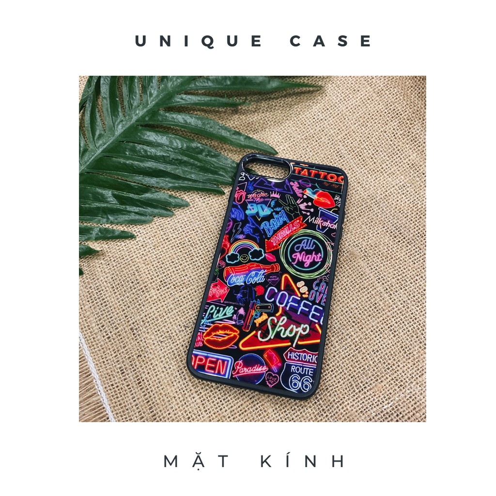 Ốp lưng điện thoại iPhone Unique Case in họa tiết neon NEON017