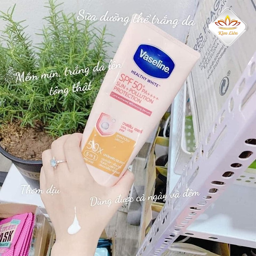 Dưỡng thể Trắng Da VASELINE 50x Thái Lan