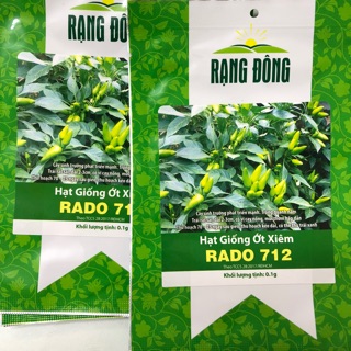 Hạt giống Ớt Xiêm (trái xanh, nhỏ)