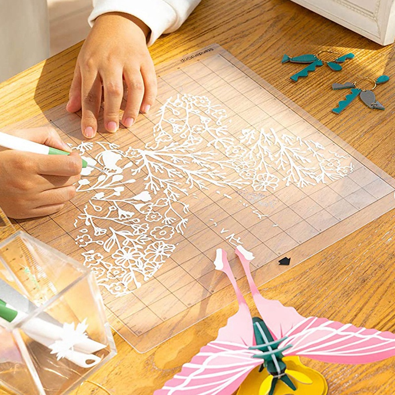 Bộ 3 Tấm Thảm Cắt Thay Thế Cho Máy Cắt Silhouette Cameo 4 / 3 / 2 / 1 (12X12 Inch)