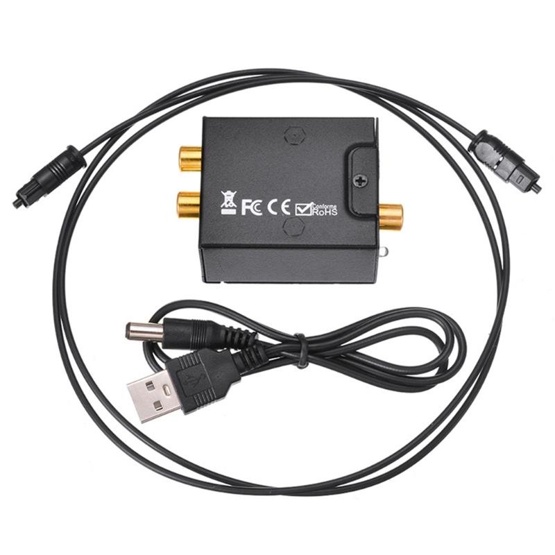 Bộ chuyển đổi tín hiệu âm thanh kỹ thuật số sang Analog RCA R/L