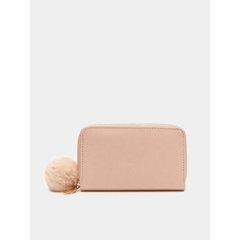 Ví dài kèm cục bông Auth Sale