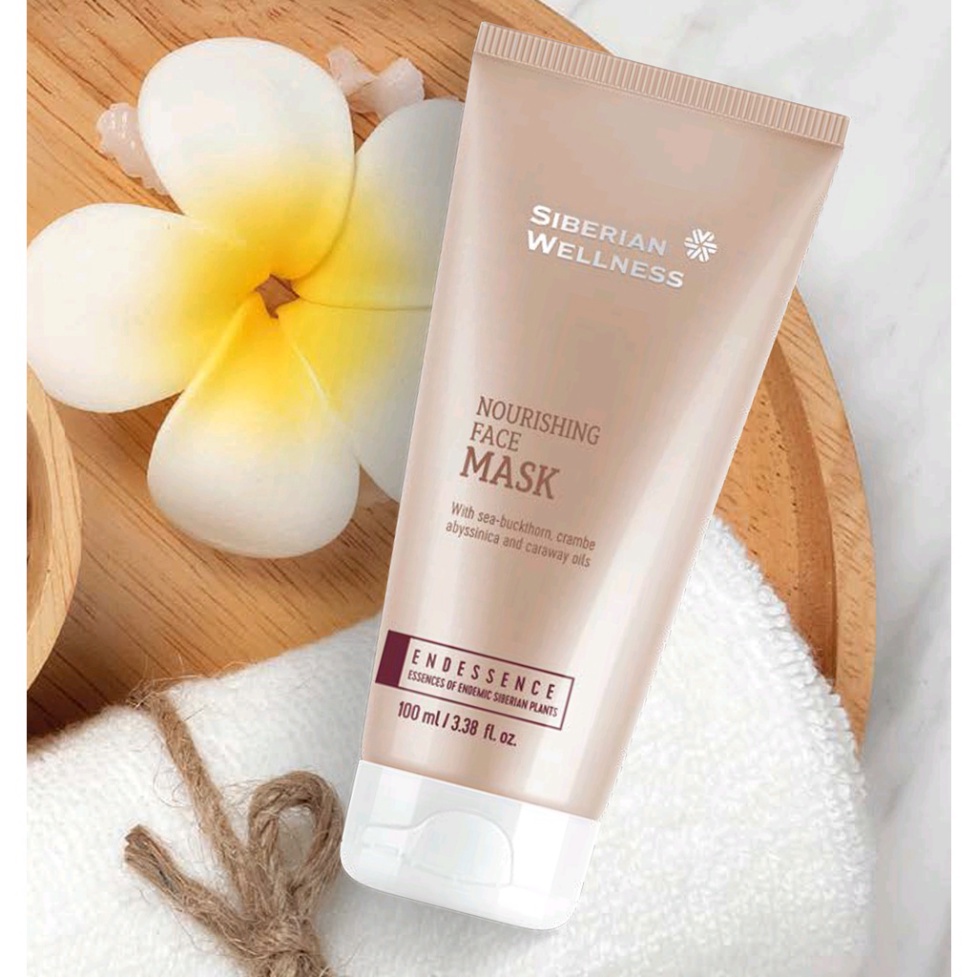 Mặt nạ dưỡng ẩm, mờ nhạt các mối nhăn dành cho mọi loại da SIBERIAN WELLNESS Nourishing Face Mask 50ml