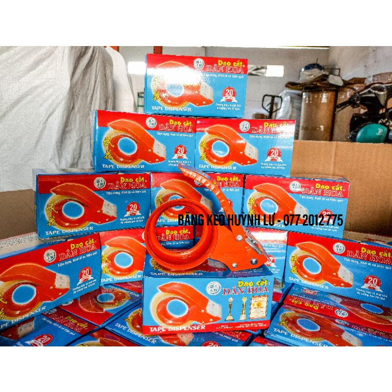 Dao Cắt 5F Băng Keo Dân Hoa  bằng Sắt