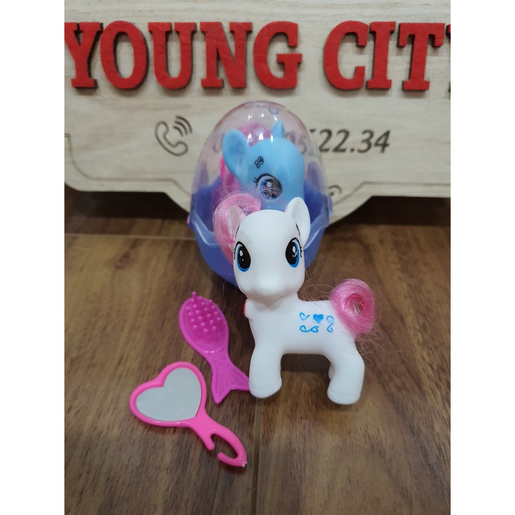 Đồ chơi ngựa Pony trong quả trứng cực hay