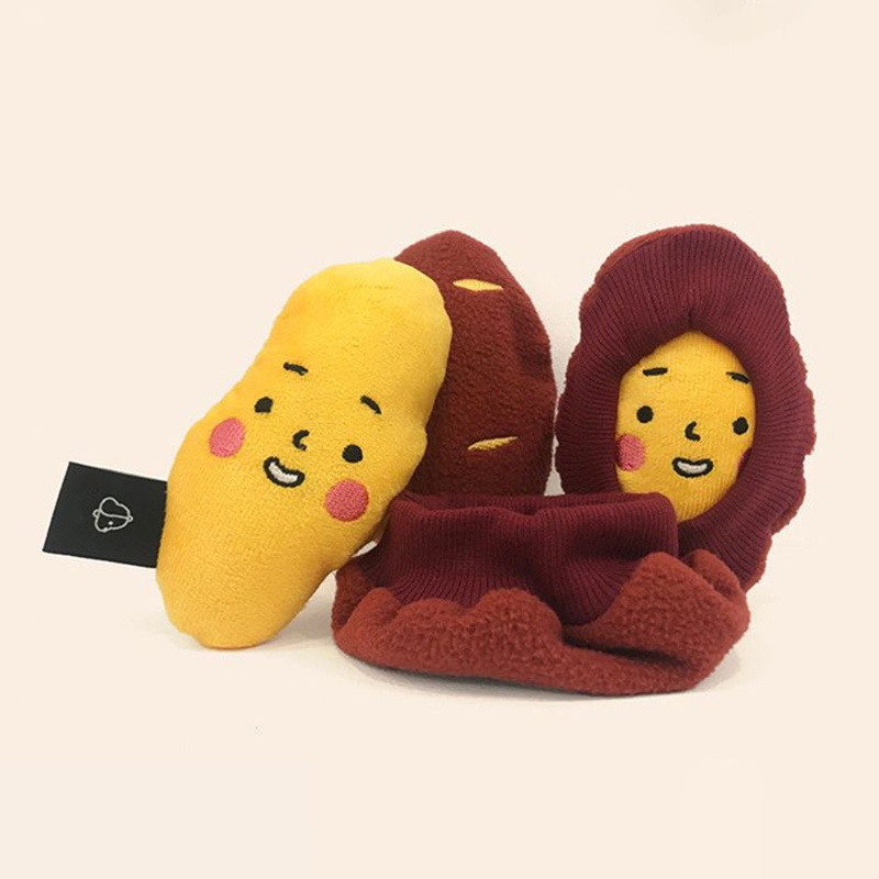 Đồ Chơi Nhồi Bông Hình Chú Chó Đáng Yêu Cho Cún Cưng