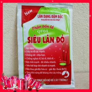 Phân bón lá Siêu lân đỏ Ra rễ cực mạnh - Giải pháp phục hồi bộ rễ cho cây trồng