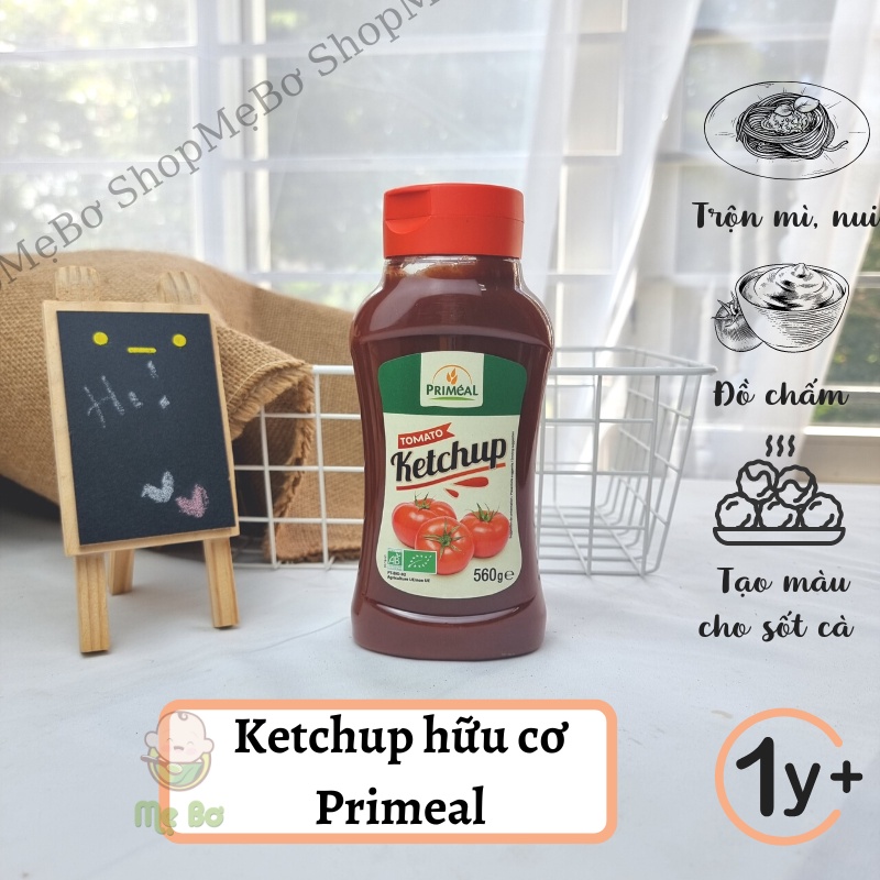 [PROBIOS/ PRIMEAL]TƯƠNG CÀ CHUA KETCHUP HỮU CƠ Ý NUTRIMENTO 310g