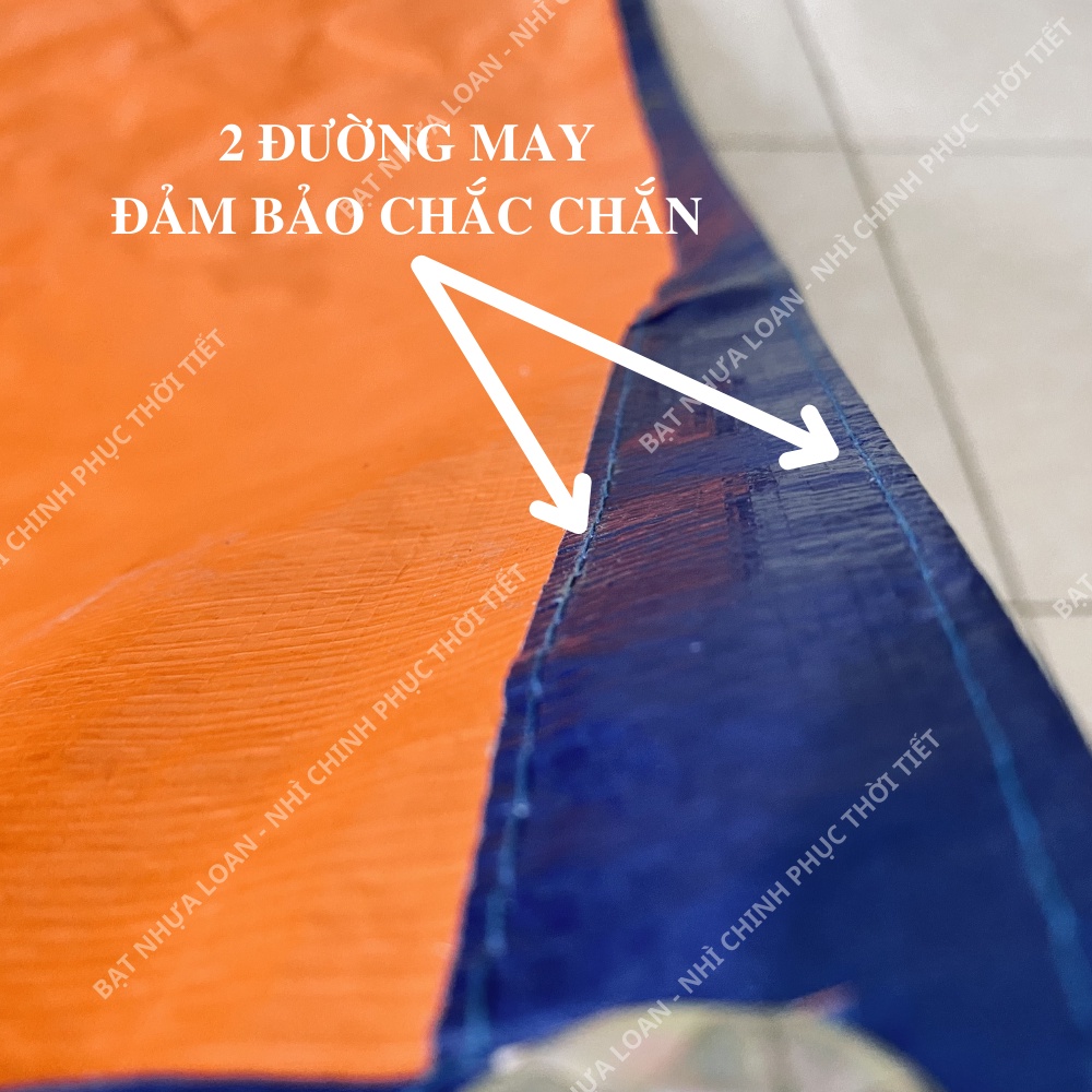 [Siêu Bền] Bạt Che Mưa, Che Nắng Loại 1 Dai, Bền, Nhẹ (May Viền, Đóng Khuy Sẵn)