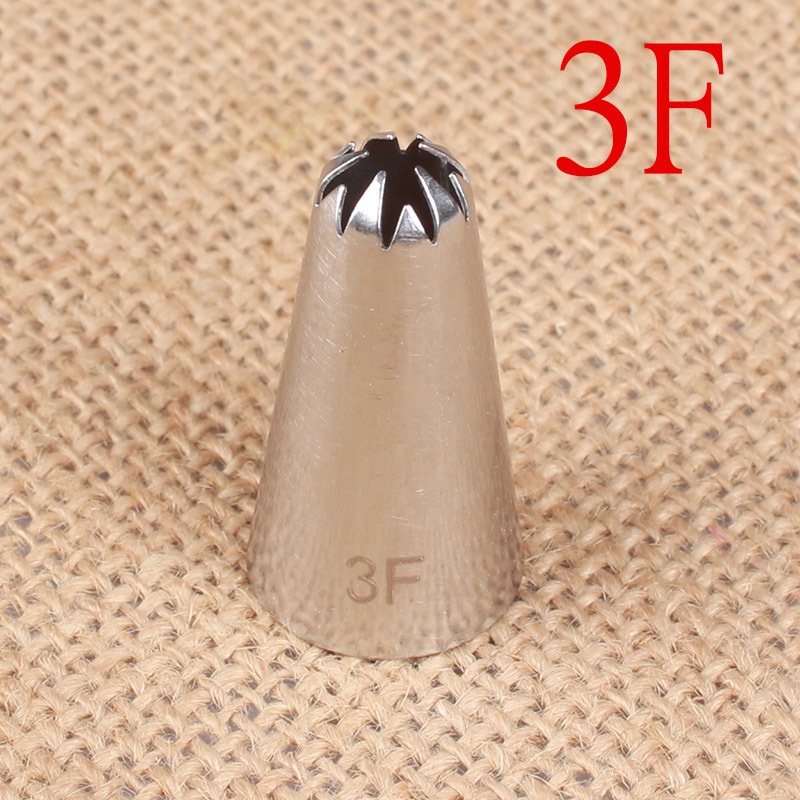 1 Cái Kích Thước Nhỏ #22 #15 #70 #Đuôi Bắt Bông Kem Trang Trí Bánh Bằng Thép Không Gỉ 199