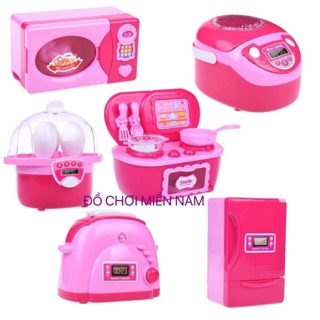 [Có video] Hộp đồ chơi gia dụng cao cấp 6 chi tiết y hình cho bé YH878-1A