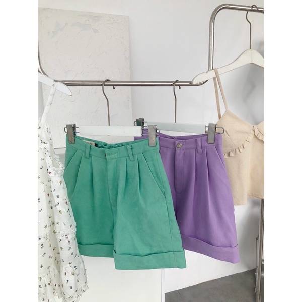 QUẦN SHORT MÀU PASTEL