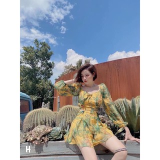 Sét voan tay bồng cao cấp