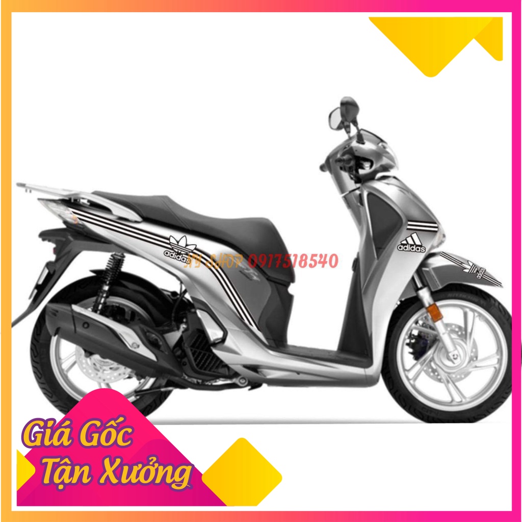 Tem Chỉ Xe Sh 2012 Đến 2021 Mẫu A.di.das (Ảnh Sp thật)