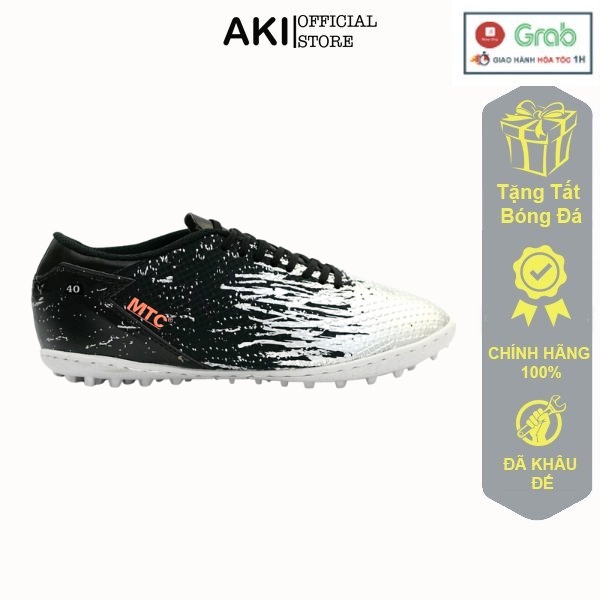 Giày Đá Bóng Nam Mtc Faster Nhiều Màu Thể Thao Chính Hãng, Giày Đá Banh Cỏ Nhân Tạo Cao Cấp Mềm Đẹp - Mc006