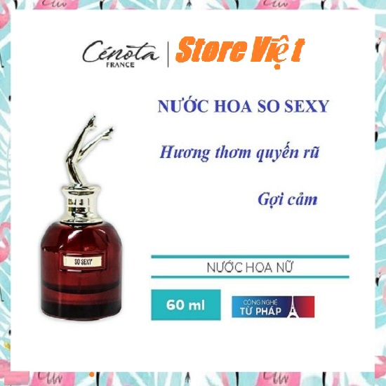 Nước hoa nữ Cénota So Sexy 60ml, nước hoa nữ lưu hương, quyến rũ | BigBuy360 - bigbuy360.vn