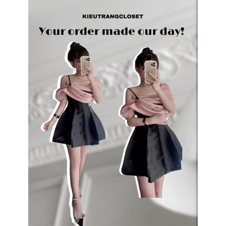[TIFFANY DRESS] VÁY XOÈ TRỄ VAI TƠ