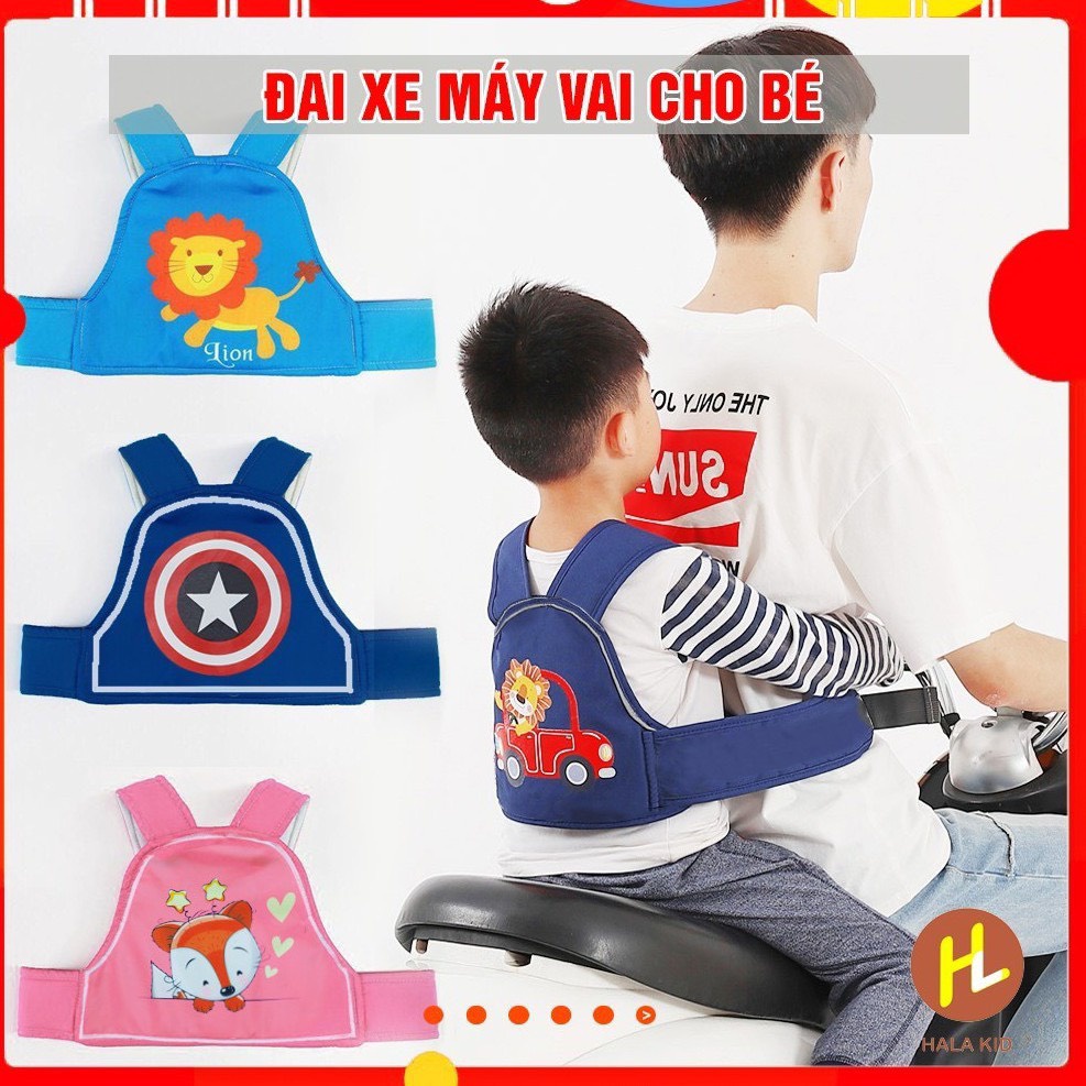 Đai Đi Xe Máy Cho Bé - Đai Xe Máy An Toàn Cho Bé - Đai Trẻ Em - Đai Em Bé- Đai Phản Quang