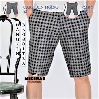 Quần Short Nam [FREESHIP] Vải Kaki Dày Mềm Mại Bao Đẹp Co Giãn Tốt Mặc Mát Vận Động Thoải Mái