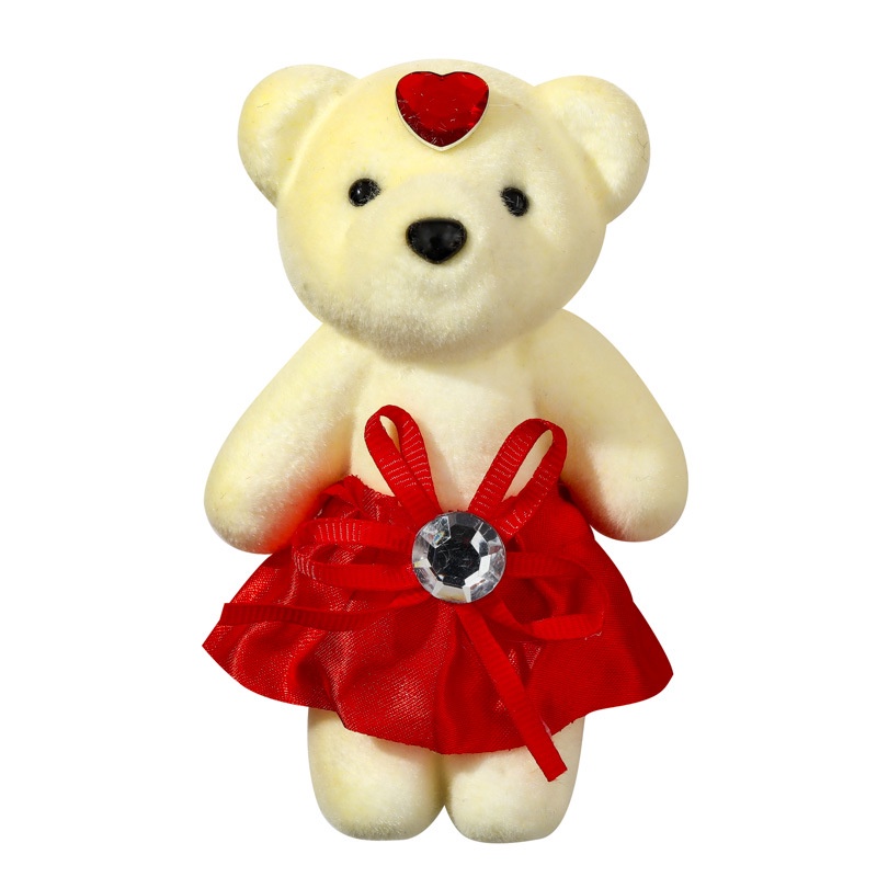 Đồ Chơi Gấu Bông Mini Cao 12cm Dễ Thương Xinh Xắn