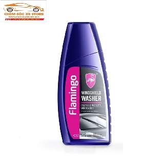 Nước rửa kính xe ô tô đậm đặc Flamingo Windshield Washer 500ml chamsocxestore