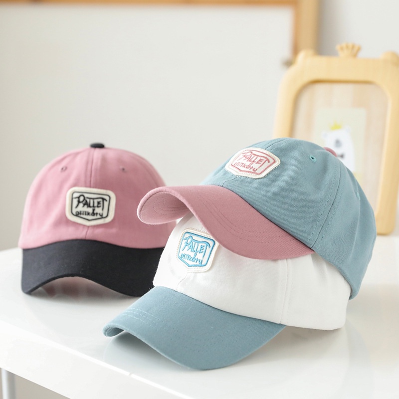 Mũ Lưỡi Trai Thêu Chữ Thời Trang Hè Cho Bé