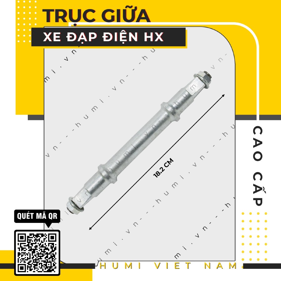 Trục giữa xe điện HX CAO CẤP [RẺ VO ĐỊCH]