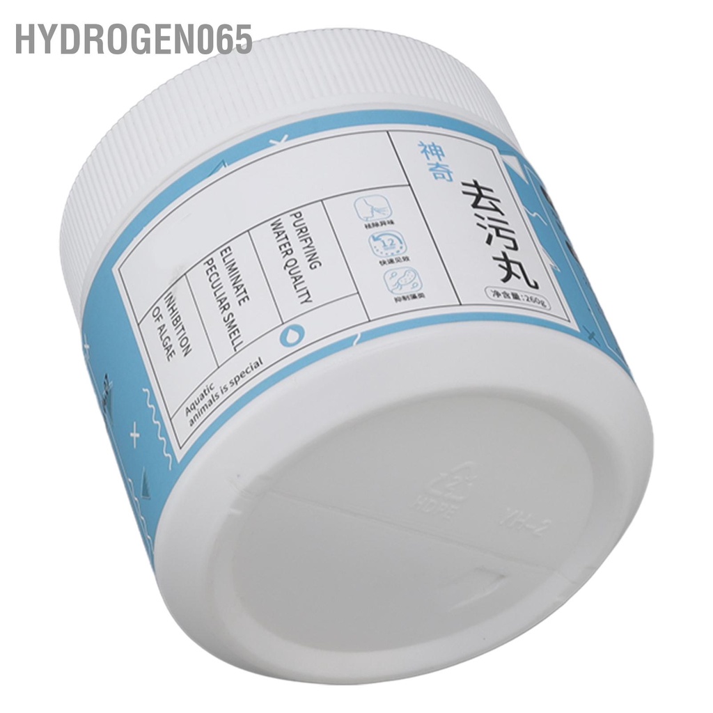 Hydrogen065 Thuốc khử trùng bể cá hấp phụ vật lý Có thể tái sử dụng Ức chế tảo Loại bỏ mùi tanh viên lọc nước