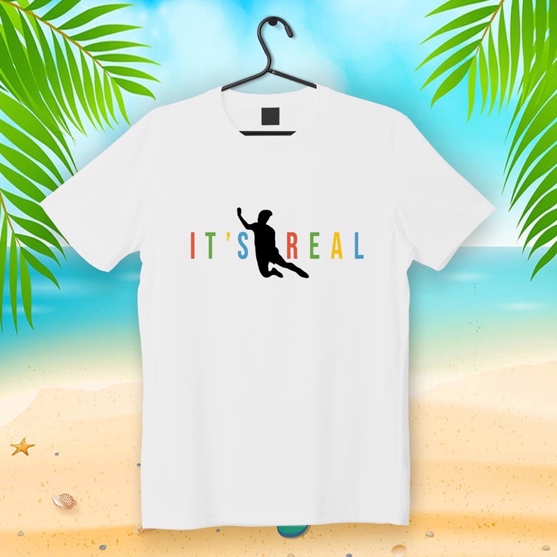 Áo thun It'S Real Văn ToànTay Lỡ Dáng Rộng Oversize '' Cú Ngã Lịch Sử''Unisex chất cotton mềm mịnPhong cách Thể thao