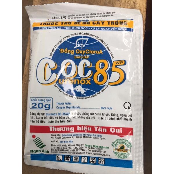Thuốc phòng trừ nấm bệnh COC 85 WP gói 20gram