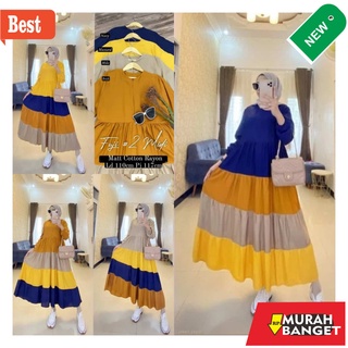 Mới nhất đầm midi cotton ld 110 / fuji midi hàn quốc / đầm midi phong cách hồi giáo / đầm midi / đầm bầu dục mới nhất váy midi / váy midi