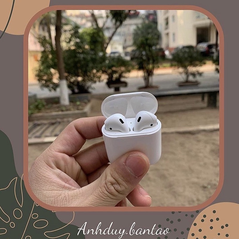 Tai Nghe Không Dây Bluetooth Anhduy.bantao 2 Cao Cấp Định Vị , Sạc Không Dây Nhét Tai Có Mic True Wireless Gaming