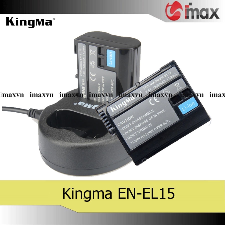 Pin sạc máy ảnh Kingma cho Nikon EN-EL15