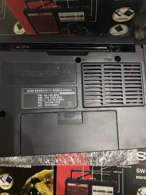 Radio USB thẻ nhớ  SW-999u