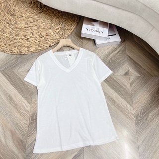 Áo pull cotton cổ tim