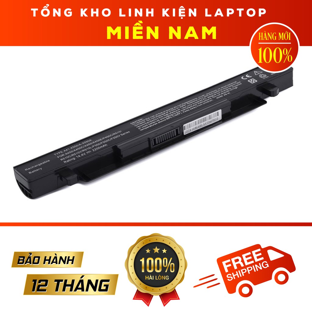 Pin Laptop Asus A450 F450 K450 P450 X450 X552L X552LA X552LAV X552 Hàng mới 100%