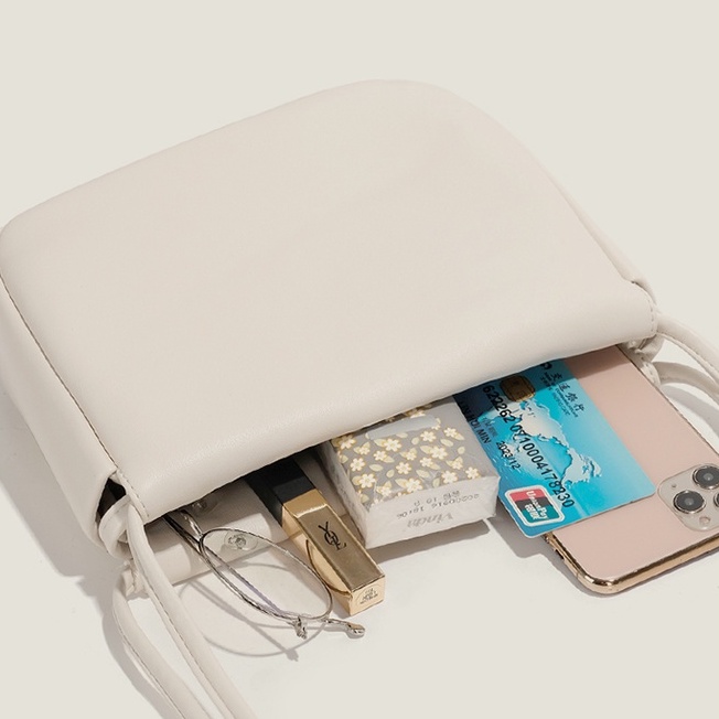 🌸Hàng Order🌸 Túi Xách Nữ CEEKAY Da Mềm Trơn Nắp Rút Có Khóa Dính Quai Da Sang Chảnh Nữ Tính 🌸Hàng Quảng Châu