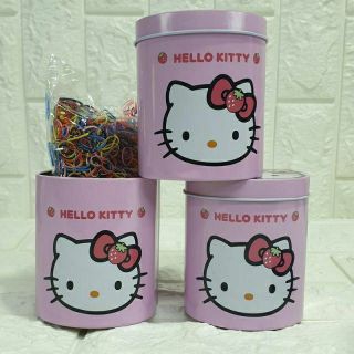 [HỘP 2000 DÂY] Dây Thun Cột Tóc Hello Kitty Siêu Xinh Cho Bé